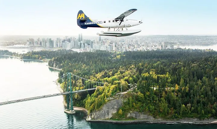Vancouver Panorama Scenic Seaplane Tour + Suspension Bridge Tour