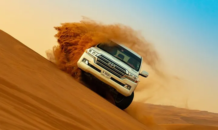 Desert Safari with Entertainment & BBQ Dinner-Heritage Camp