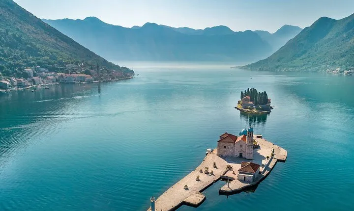 Lady of the Rocks & Perast Kotor Sunset Boat Group Tour (1.5hr)