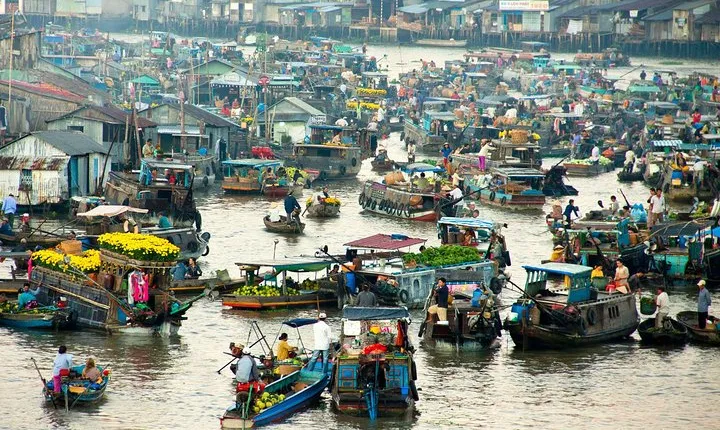 1-Day Cai Rang Floating Market-Vinh Long-Cai Be-Group of 10 Max