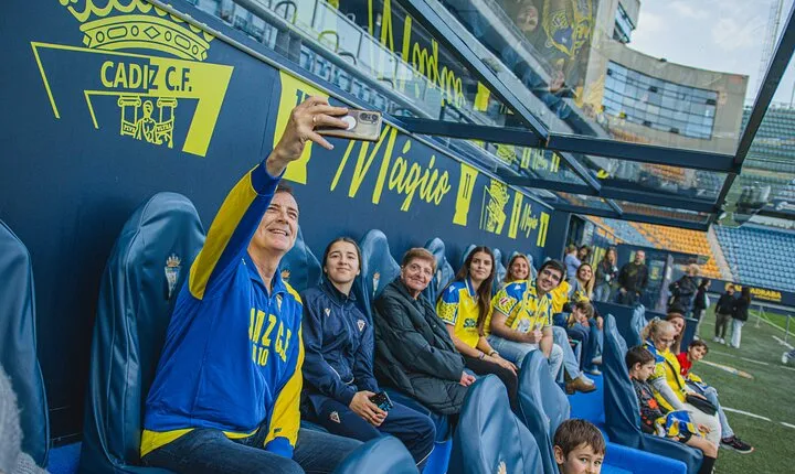 Interactive tour Nuevo Mirandilla, stadium of Cadiz CF
