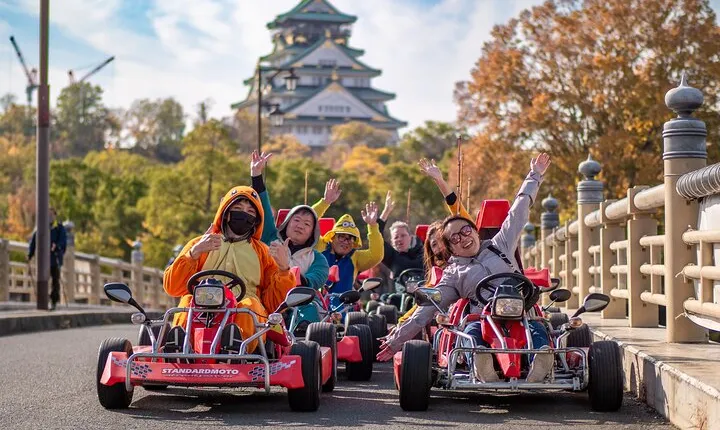 Osaka Go Karting Tour with Funny Costume