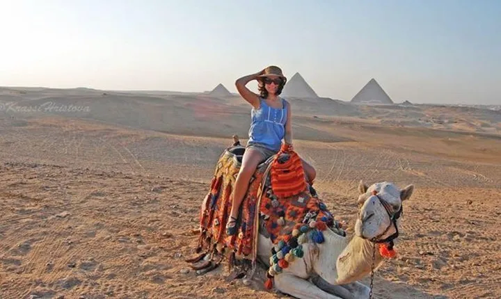 Day tour to Giza-sakkara-Memphis with camel ride with sound and light show evening
