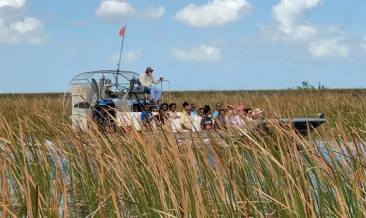 Everglades Airboat Adventure with Roundtrip Bayside Transfer