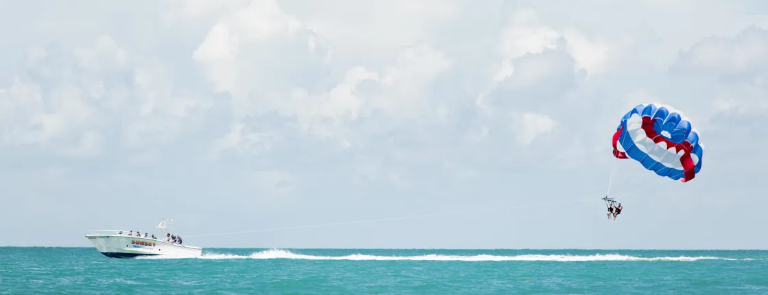 All-Day Key West Beach Pass with Parasailing Ride