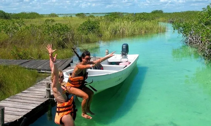 Sian Ka'an the green jewel, Biosphere Reserve Tour. Lunch & Snorkel included.