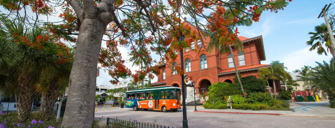 Old Town Trolley tours of Key West
