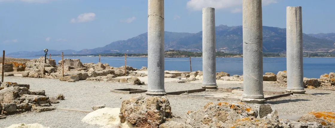 Guided tour of Nora archaeological site from Cagliari