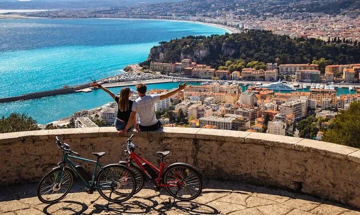 A beautiful escape on an electric bike