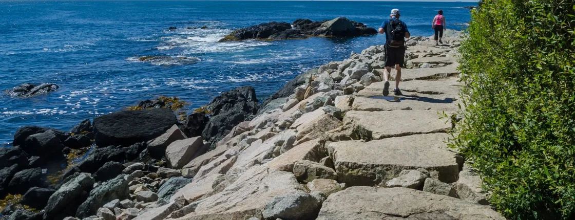 Newport Cliff Walk self-guided walking audio tour