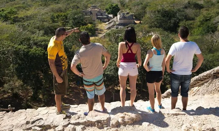Ek Balam Tour from Cancun Including Cenote Maya Park