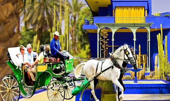 Horse and Carriage Ride with Majorelle Garden