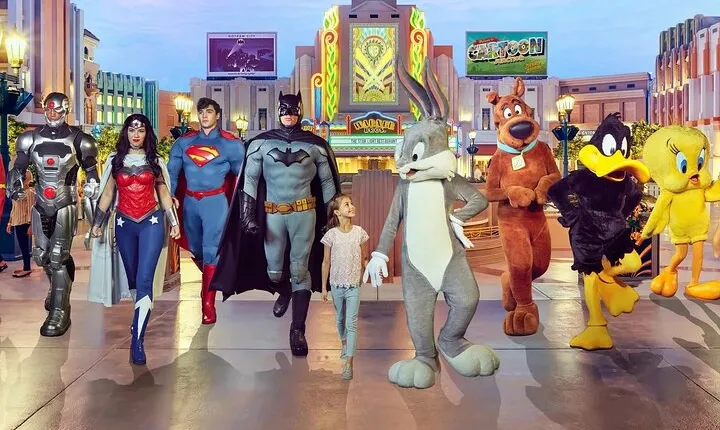 Warner Bros World Theme Park Admission Ticket 