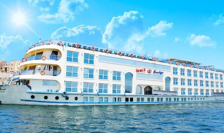 4 Days Nile cruise Aswan to Luxor & Abu Simbel. Hot air Balloon
