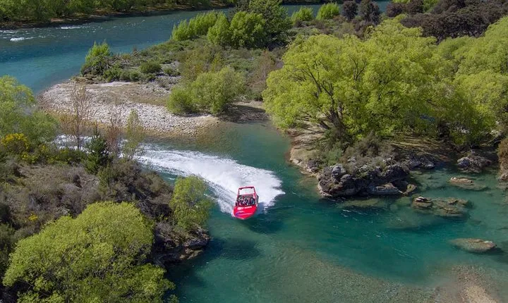 Small Group Jet Boat Adventure on the Clutha River from Wanaka