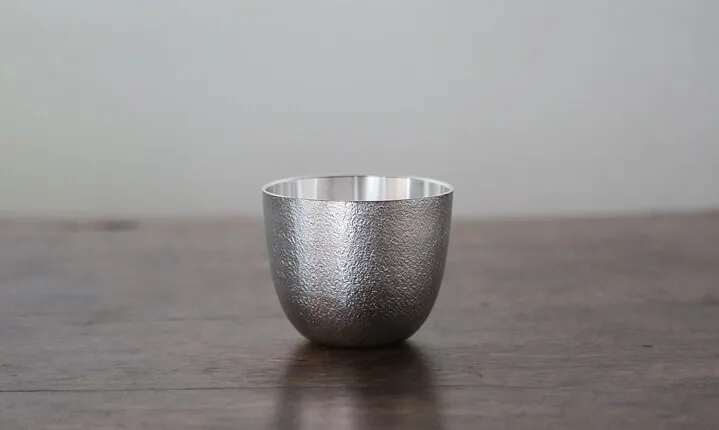 Authentic Pewter Sake Cup Experience with a Kyoto Artisan