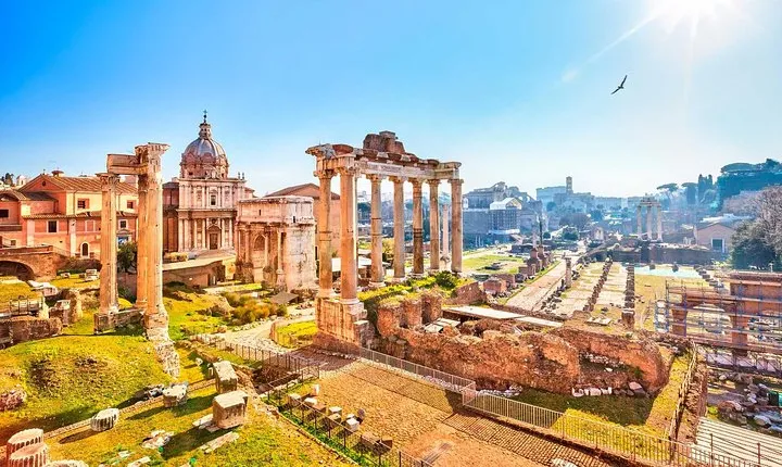 Walking Tour of the Colosseum, the Roman Forum and Palatine Hill