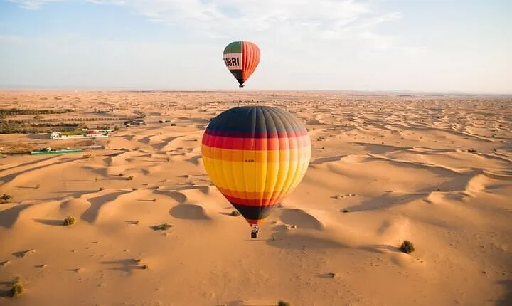 Hot Air Balloon Sunrise Tour with free transport in Dubai