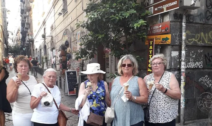 Pompeii SkipTheLine and Naples Private FullDay from Rome