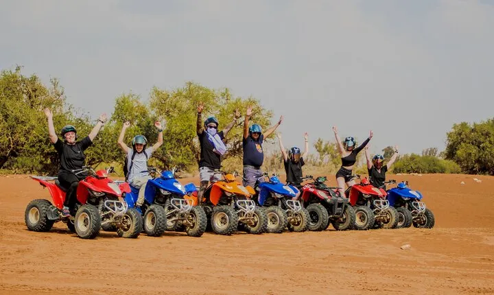 Agadir: Desert Quad Bike Safari with Hotel Pickup & Drop-off