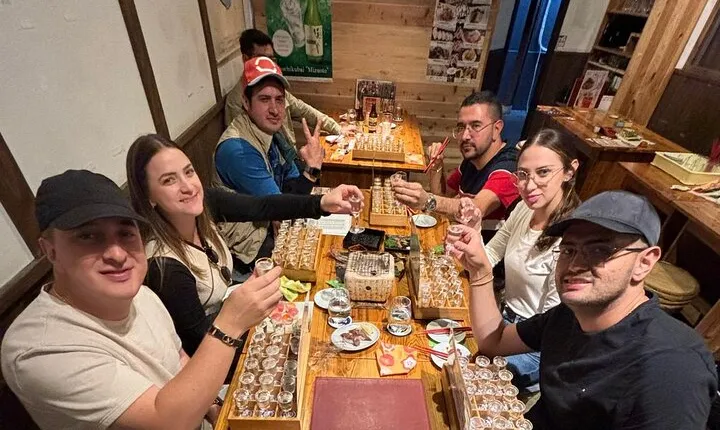 Sake Tasting at Kyoto Fushimi
