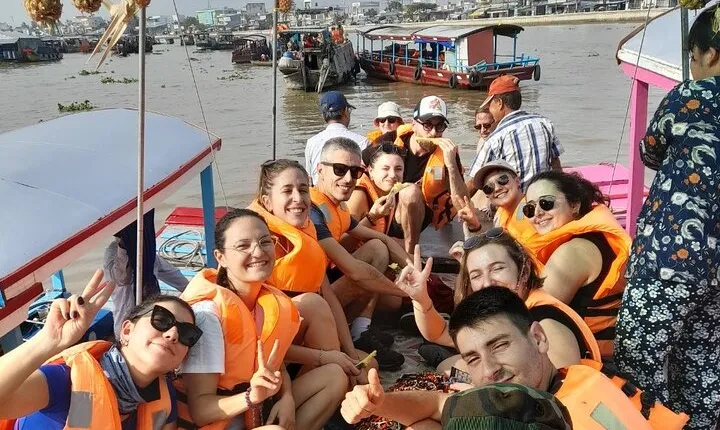 Mekong Delta Cai Rang Floating Market To The Contryside Road