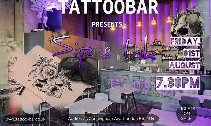 Sip and Ink Creative Night in London