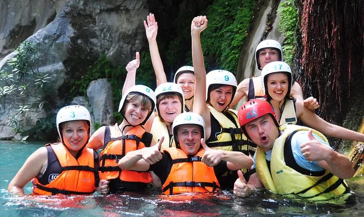 Thrilling Canyoning & Body Rafting at Göynük Canyon Kemer Antalya