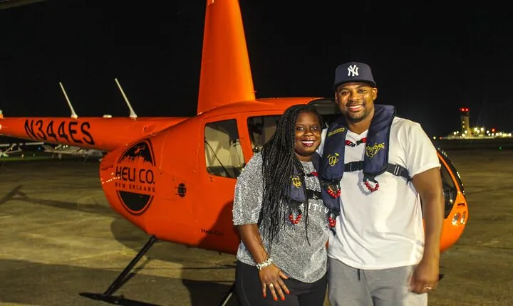 New Orleans City Lights Night Helicopter Tour