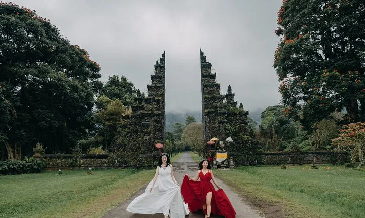 Bali Flying Dress VIP Ubud Photoshoot (Private with Professional Photographer)