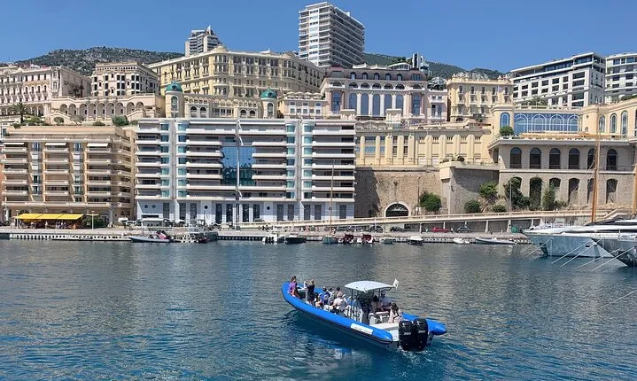 Boat tour guided from Nice to Monaco with snorkeling