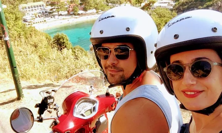 Above & Beyond Palaiokastritsa Corfu Vespa Scooter Tour