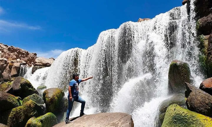 Arequipa: Pillones Waterfall and Stone Forest
