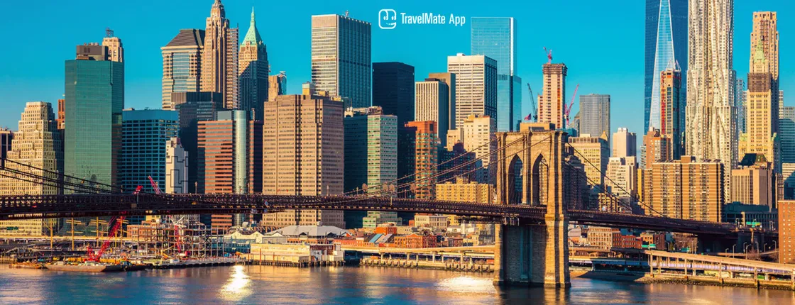 New York audio guide with TravelMate app