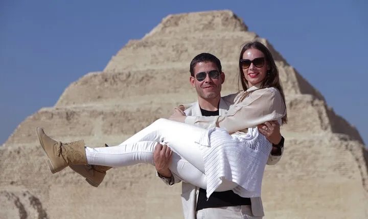 Cairo Layover Tours Visit Giza Pyramids Memphis Sakkara Dahshur Pyramids & Bazaar