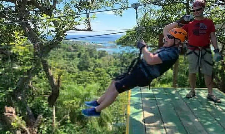 Extreme Zipline, FREE Sloth & Monkey, Beach & Private Transportation
