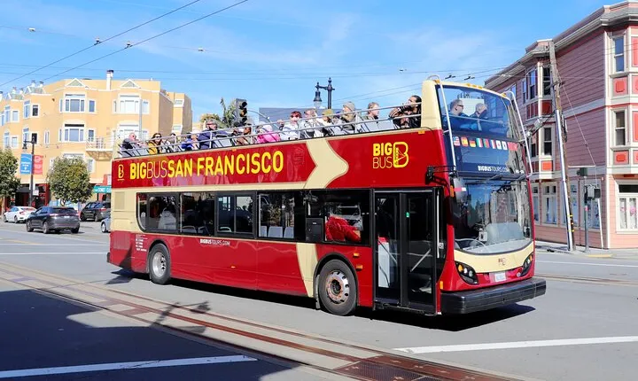 San Francisco Alcatraz, Ferry and 2 Day Hop On Hop Off Bus Tour