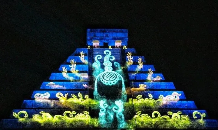 Amazing Chichen Itza Lights Show, includes Valladolid, buffet and cenote tour.