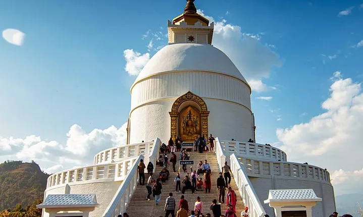 Private Hiking Tour to Peace Pagoda Including Fewa Lake Boating
