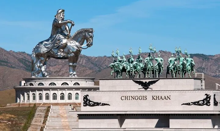 Terelj NPark and Chingis Khan statue
