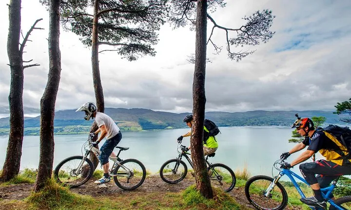 Mountain biking trails. Oughterard, Galway. Self-guided. Full day.