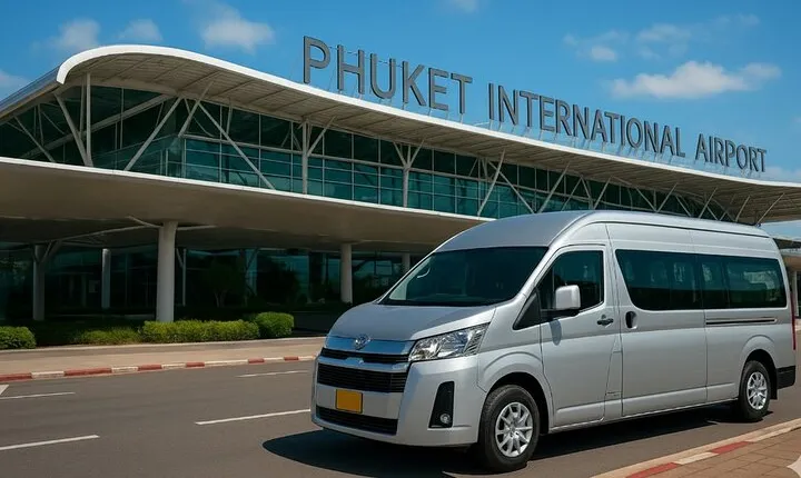 Phuket Hotel to Airport Shared Departure Transfer