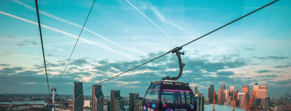 IFS Cloud Cable Car ride and Uber Boat by Thames Clippers one-way ticket