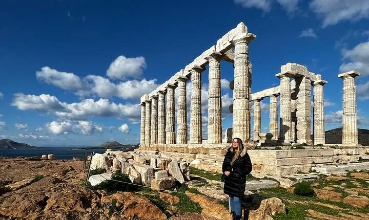 Cape Sounio Temple of Poseidon & Athenian Riviera Tour(+swimming)