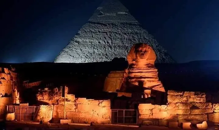 Sound and Light Show at the Pyramids in Egypt