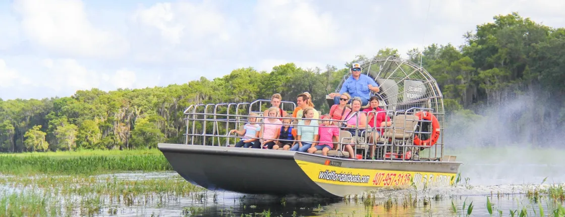 One-hour Everglades tour and Safari park combo