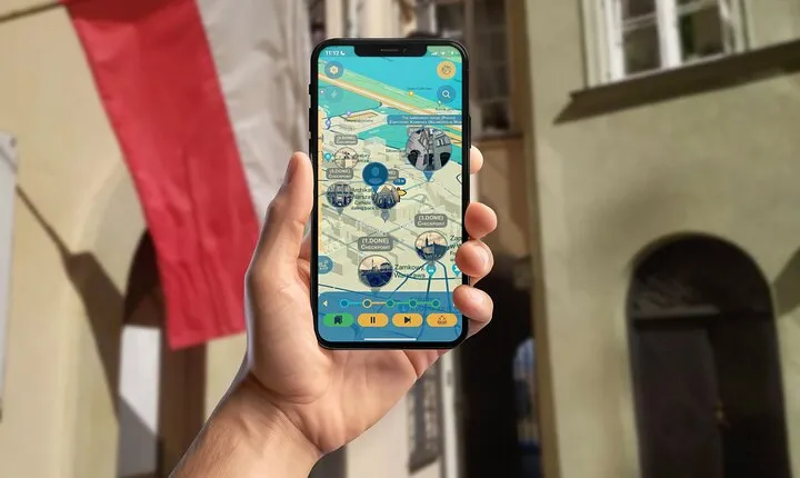 Medieval Warsaw Smartphone App Self-Guided GPS Walking Tour