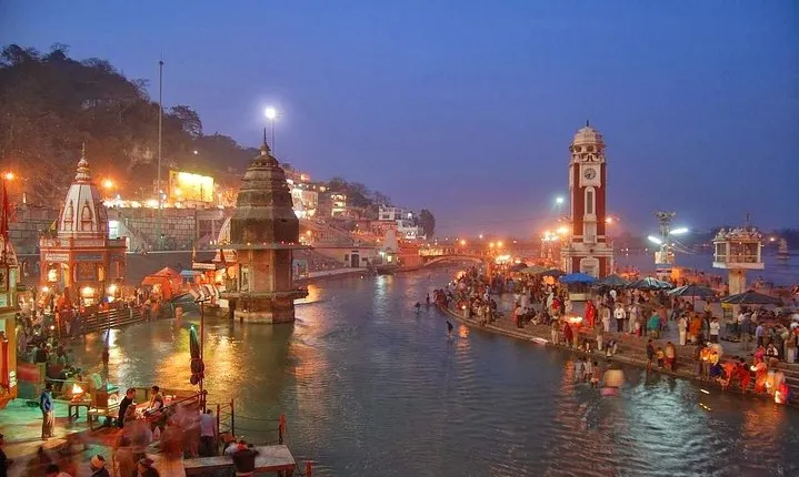 Golden Triangle With Ganges River