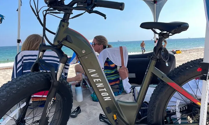 eBike Rentals "AVENTURE" fat tire. Lauderdale by the Sea 4 hours