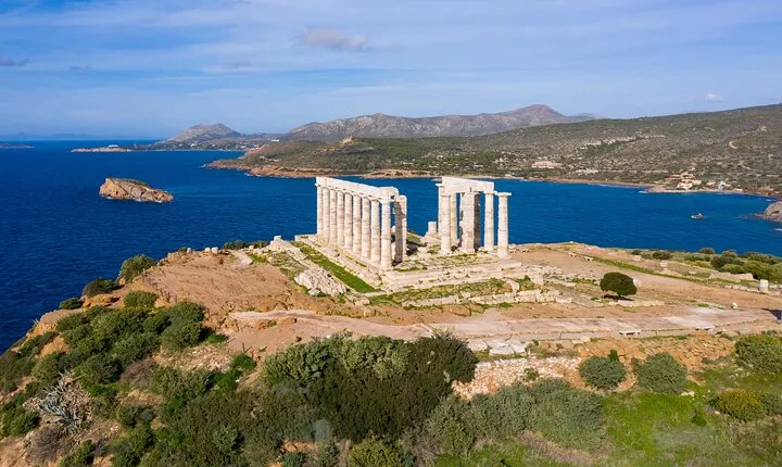 Temple Of Poseidon, Private Sailboat and Temple Visit Experience